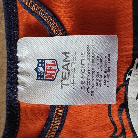 EUC Denver Broncos onesie - Picture 2 of 3